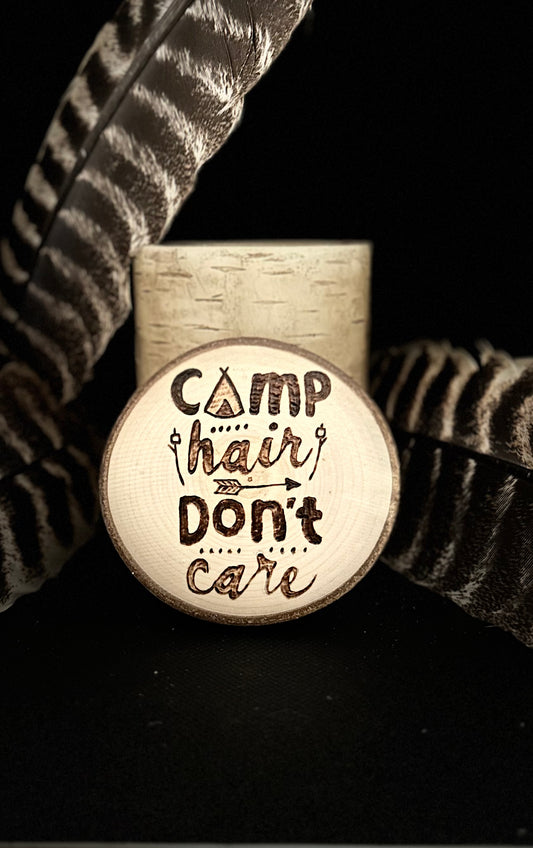 Magnet: Camp Hair Don’t Care